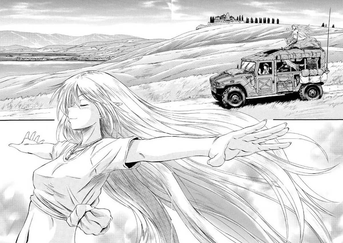 Gate – Jietai Kare no Chi nite Kaku Tatakeri Chapter 82 Gambar 4