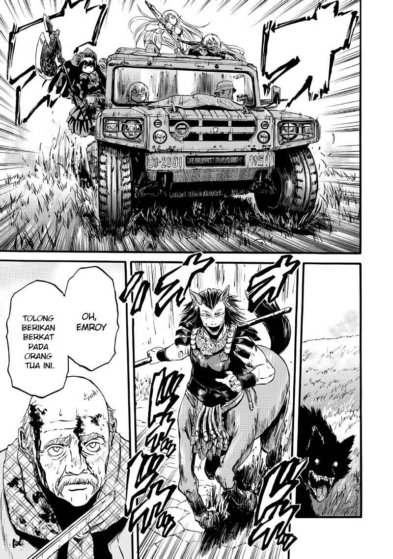 Gate – Jietai Kare no Chi nite Kaku Tatakeri Chapter 82 Gambar 18