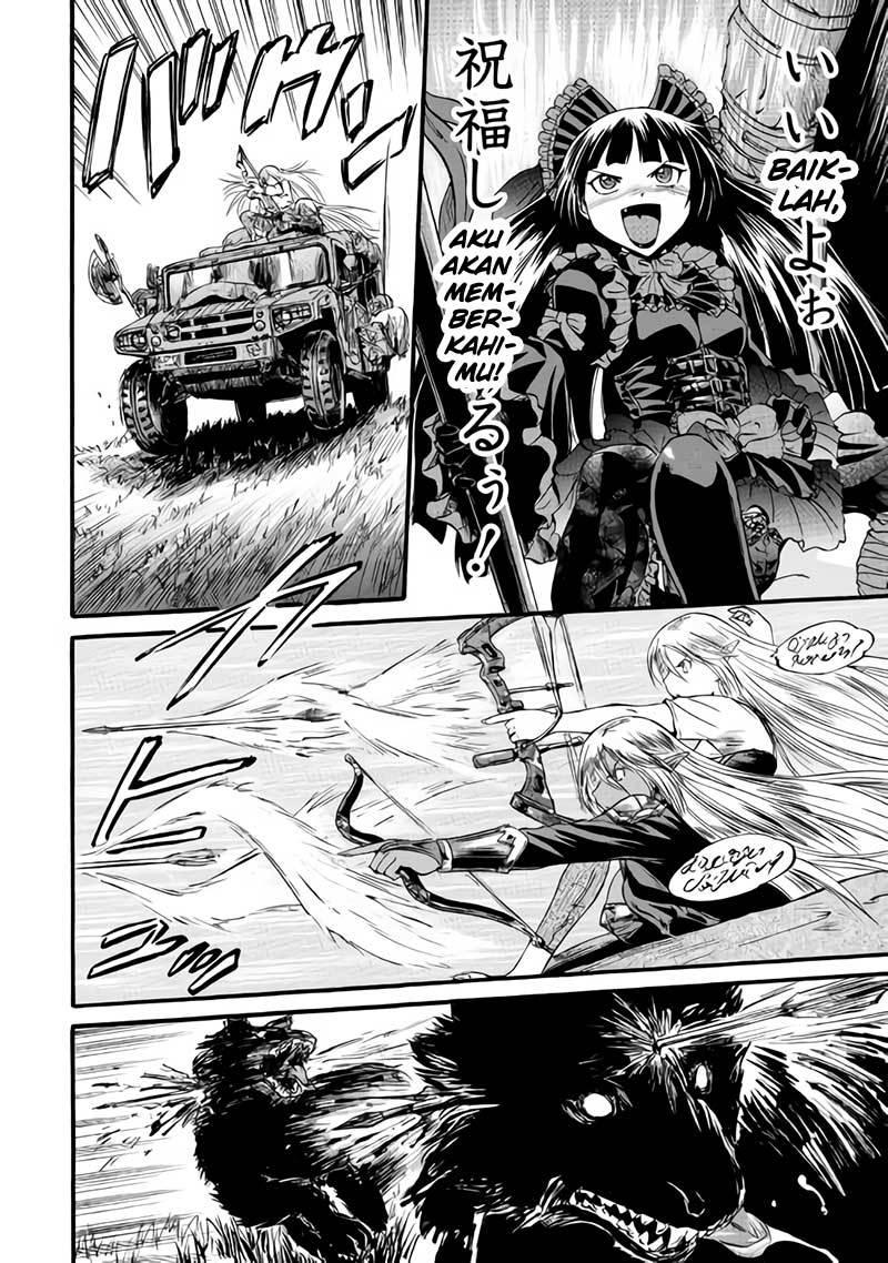 Gate – Jietai Kare no Chi nite Kaku Tatakeri Chapter 82 Gambar 19