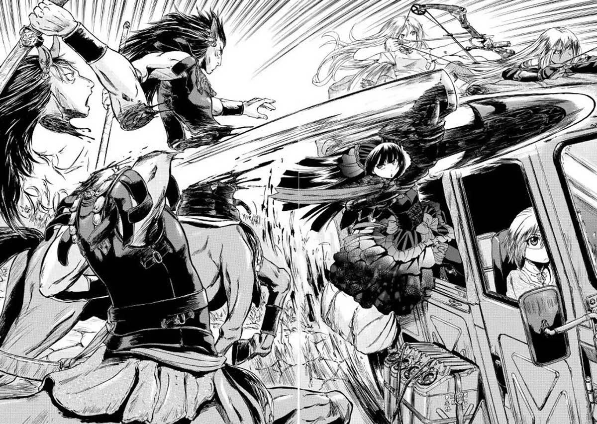 Gate – Jietai Kare no Chi nite Kaku Tatakeri Chapter 82 Gambar 21