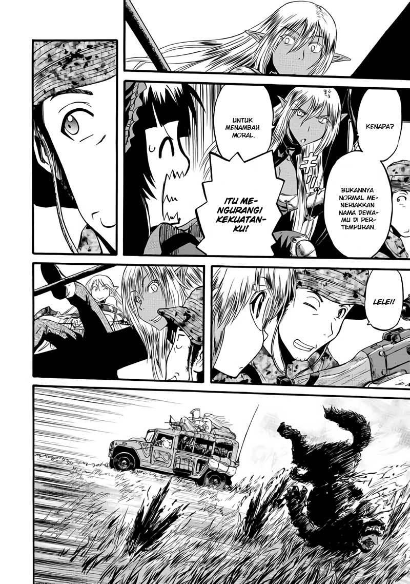 Gate – Jietai Kare no Chi nite Kaku Tatakeri Chapter 82 Gambar 24