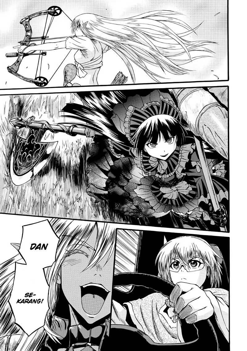 Gate – Jietai Kare no Chi nite Kaku Tatakeri Chapter 82 Gambar 25