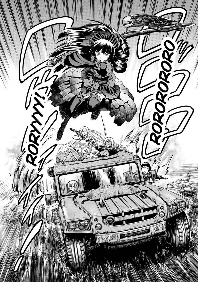 Gate – Jietai Kare no Chi nite Kaku Tatakeri Chapter 82 Gambar 26