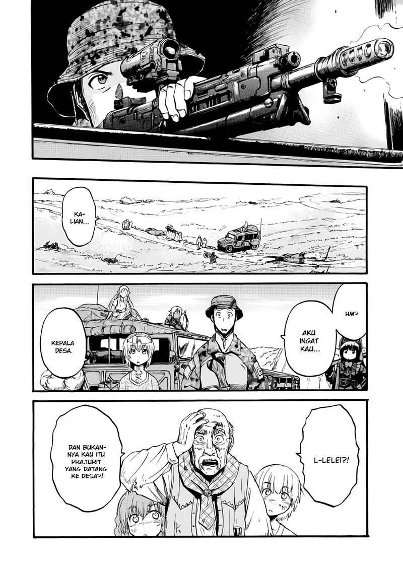 Gate – Jietai Kare no Chi nite Kaku Tatakeri Chapter 82 Gambar 28