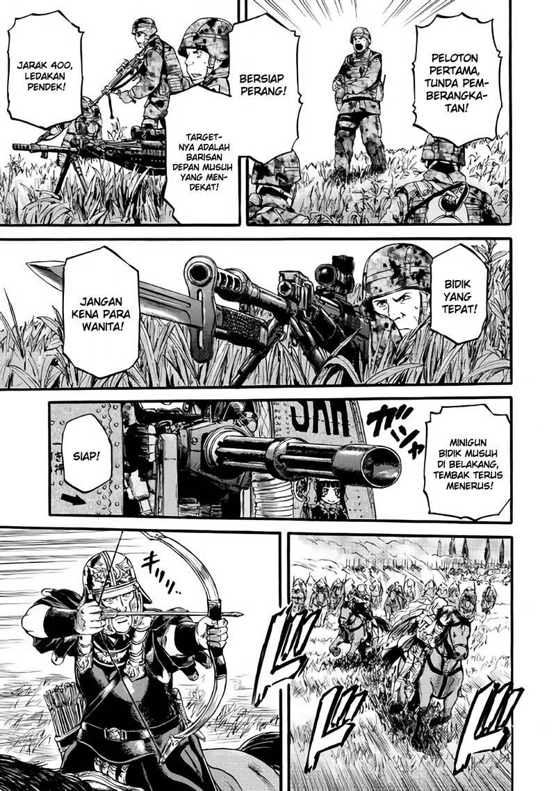 Gate – Jietai Kare no Chi nite Kaku Tatakeri Chapter 80 Gambar 6