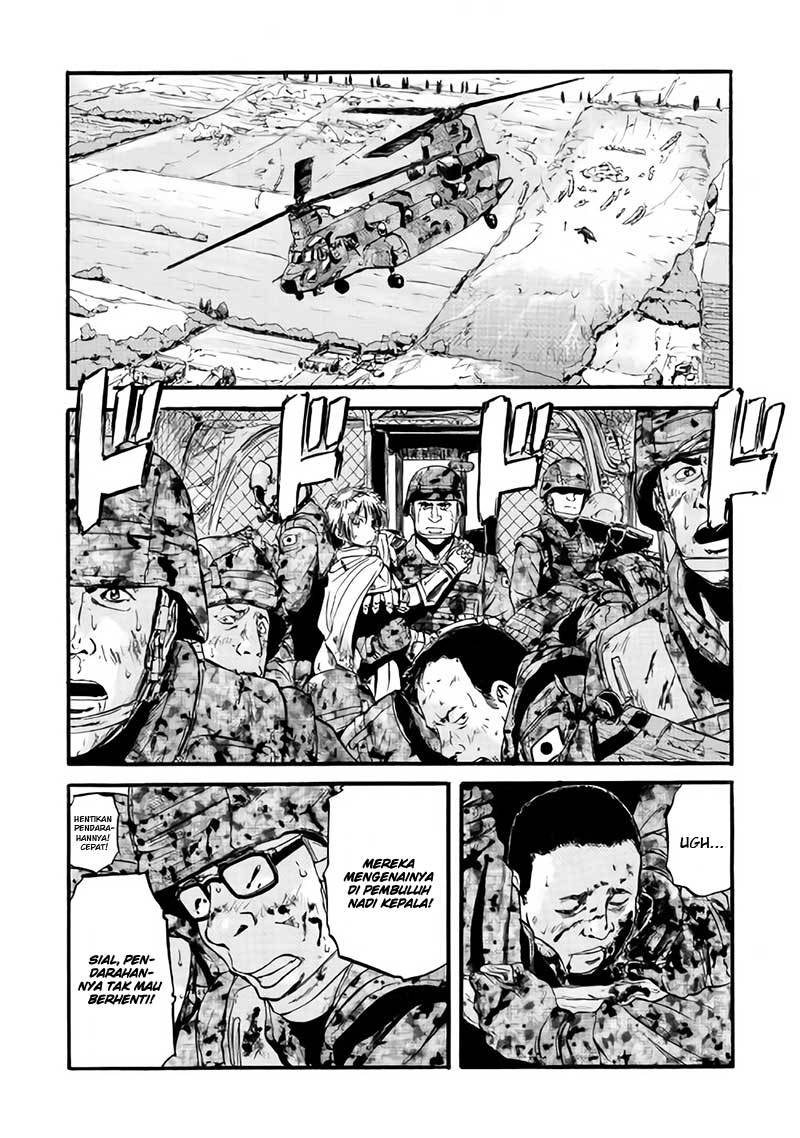 Gate – Jietai Kare no Chi nite Kaku Tatakeri Chapter 80 Gambar 14