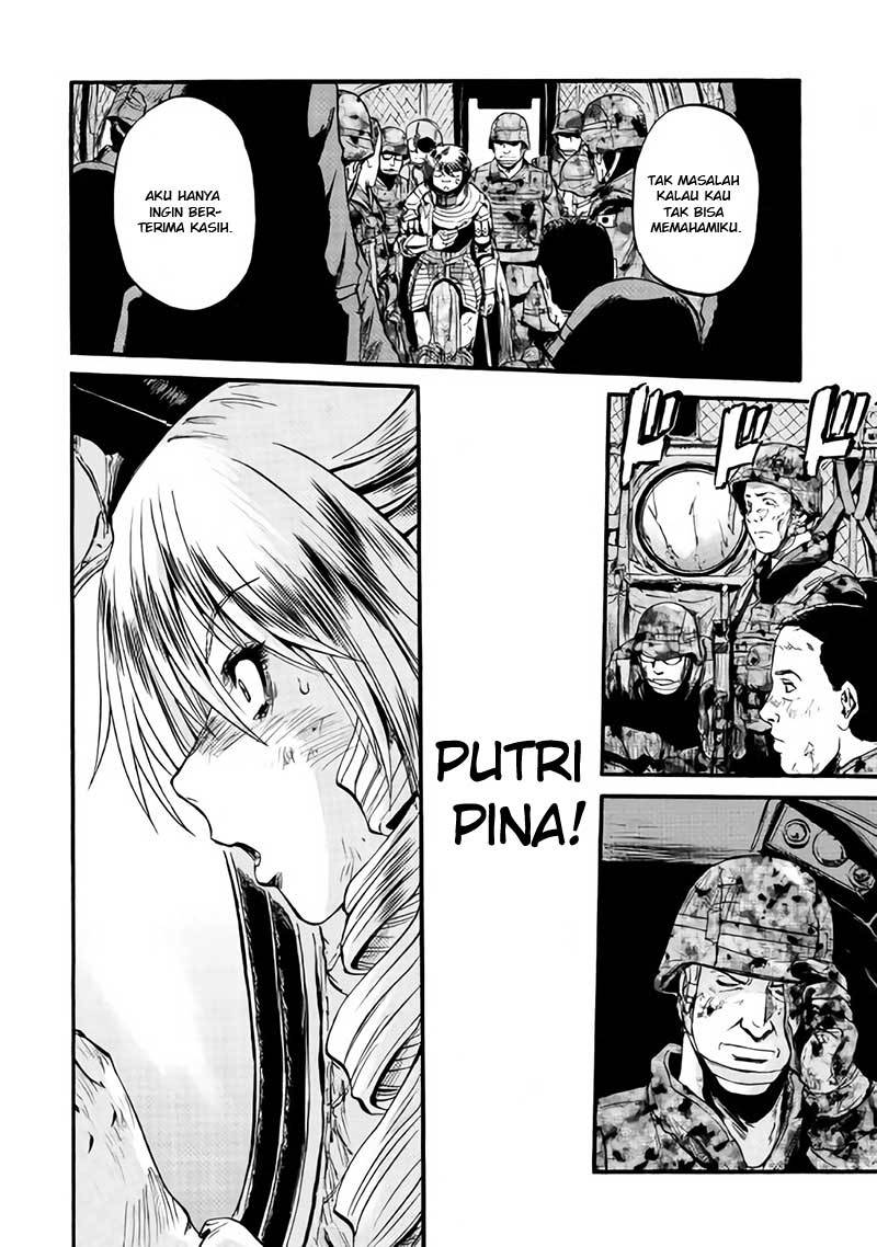 Gate – Jietai Kare no Chi nite Kaku Tatakeri Chapter 80 Gambar 16