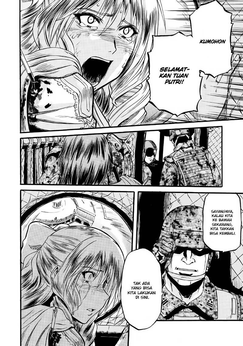 Gate – Jietai Kare no Chi nite Kaku Tatakeri Chapter 80 Gambar 18