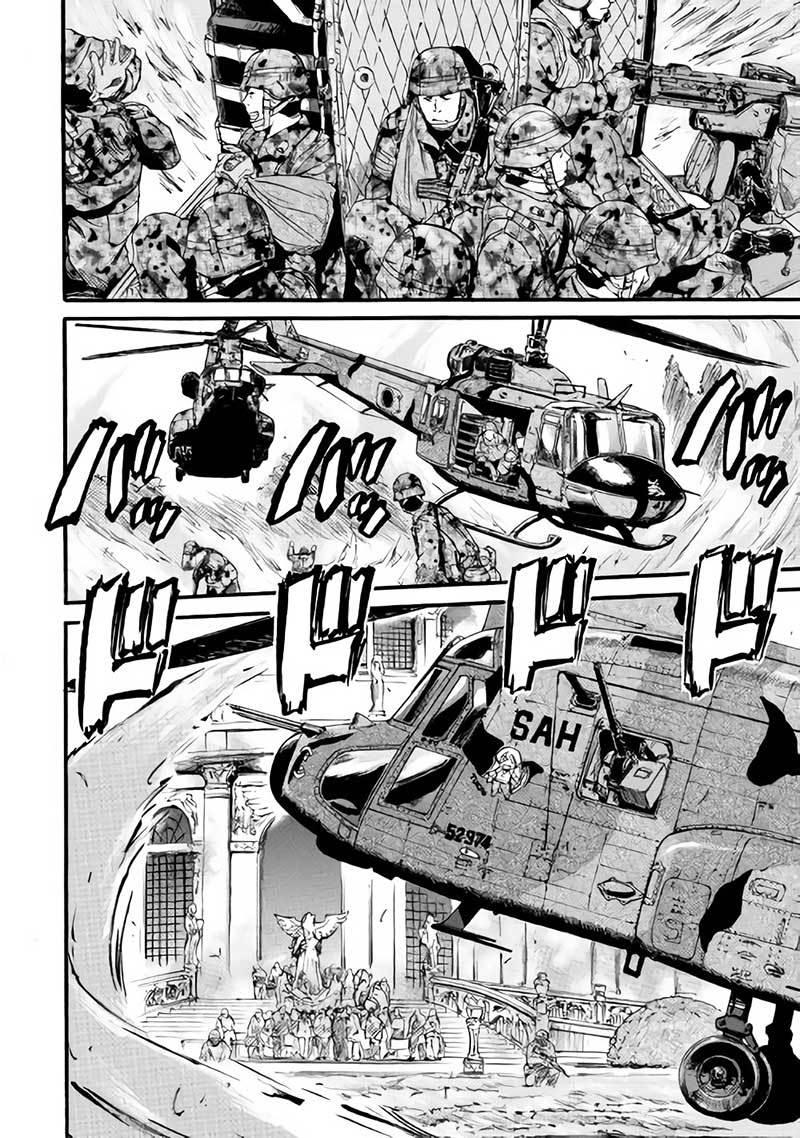 Gate – Jietai Kare no Chi nite Kaku Tatakeri Chapter 79 Gambar 4