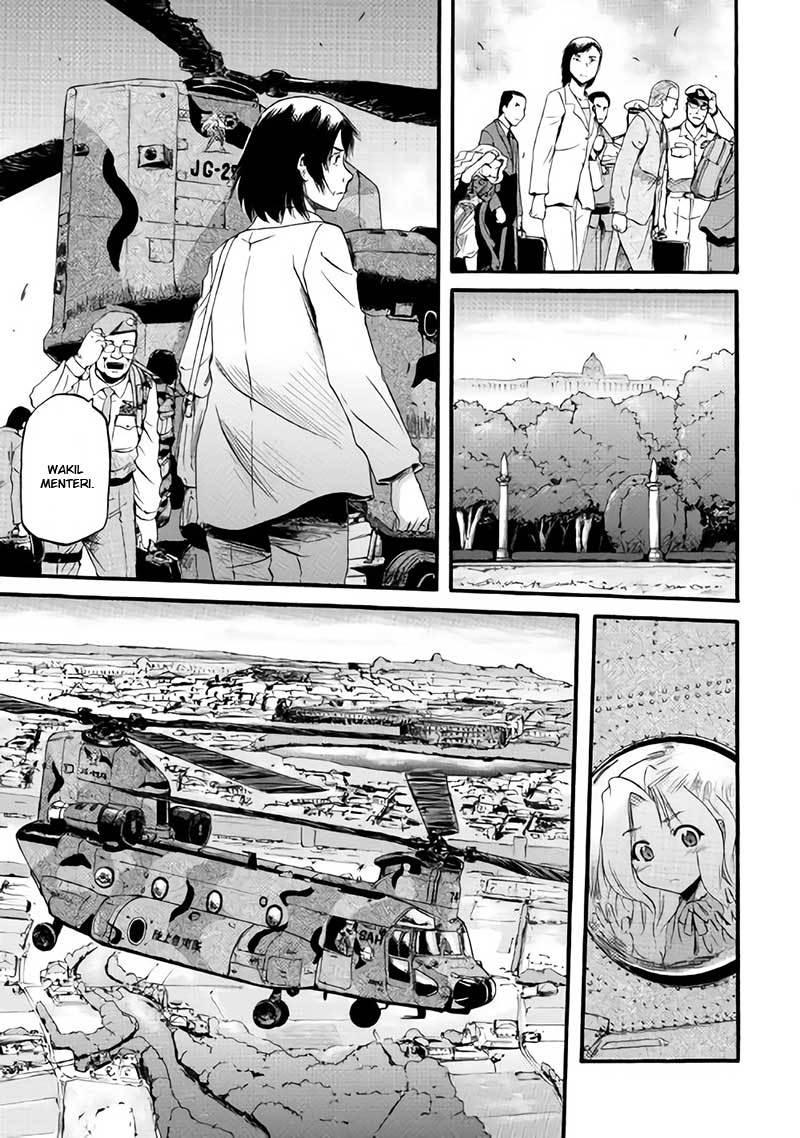 Gate – Jietai Kare no Chi nite Kaku Tatakeri Chapter 79 Gambar 5