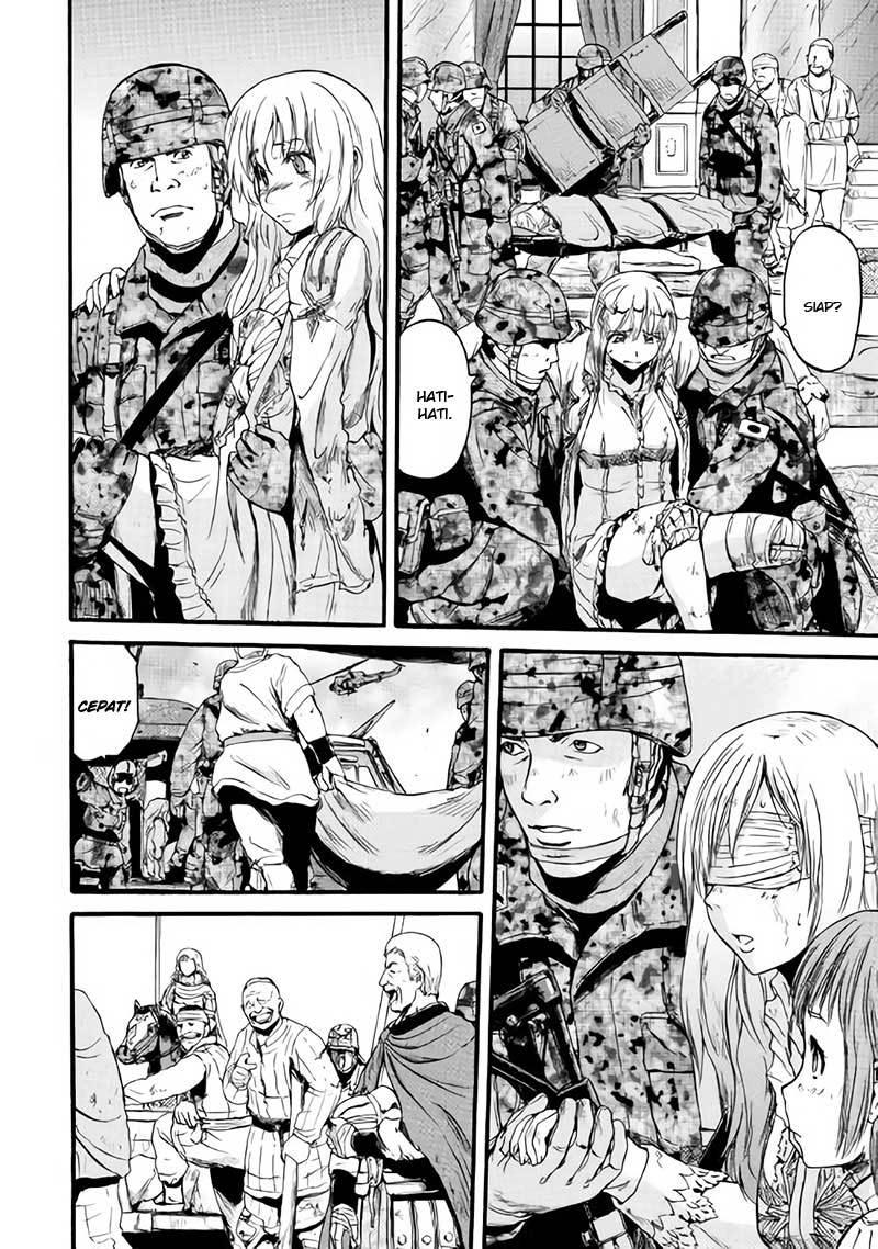 Gate – Jietai Kare no Chi nite Kaku Tatakeri Chapter 79 Gambar 6