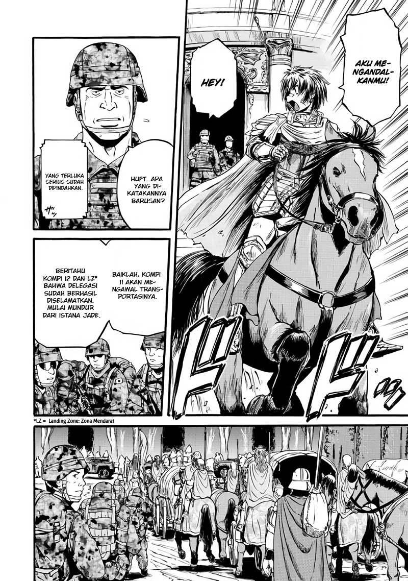 Gate – Jietai Kare no Chi nite Kaku Tatakeri Chapter 79 Gambar 12