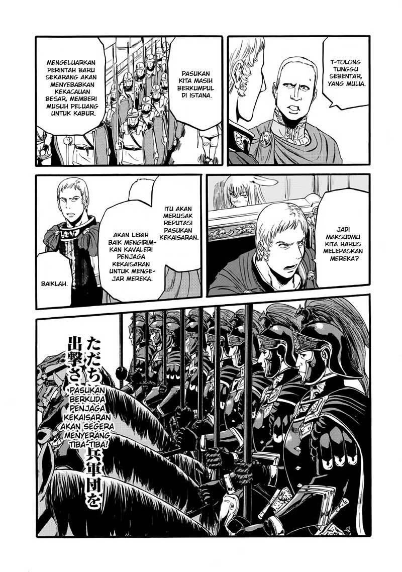 Gate – Jietai Kare no Chi nite Kaku Tatakeri Chapter 79 Gambar 15