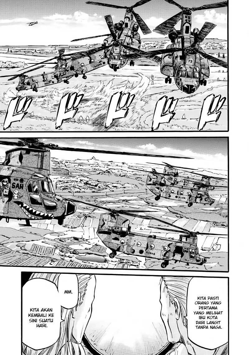 Gate – Jietai Kare no Chi nite Kaku Tatakeri Chapter 79 Gambar 18