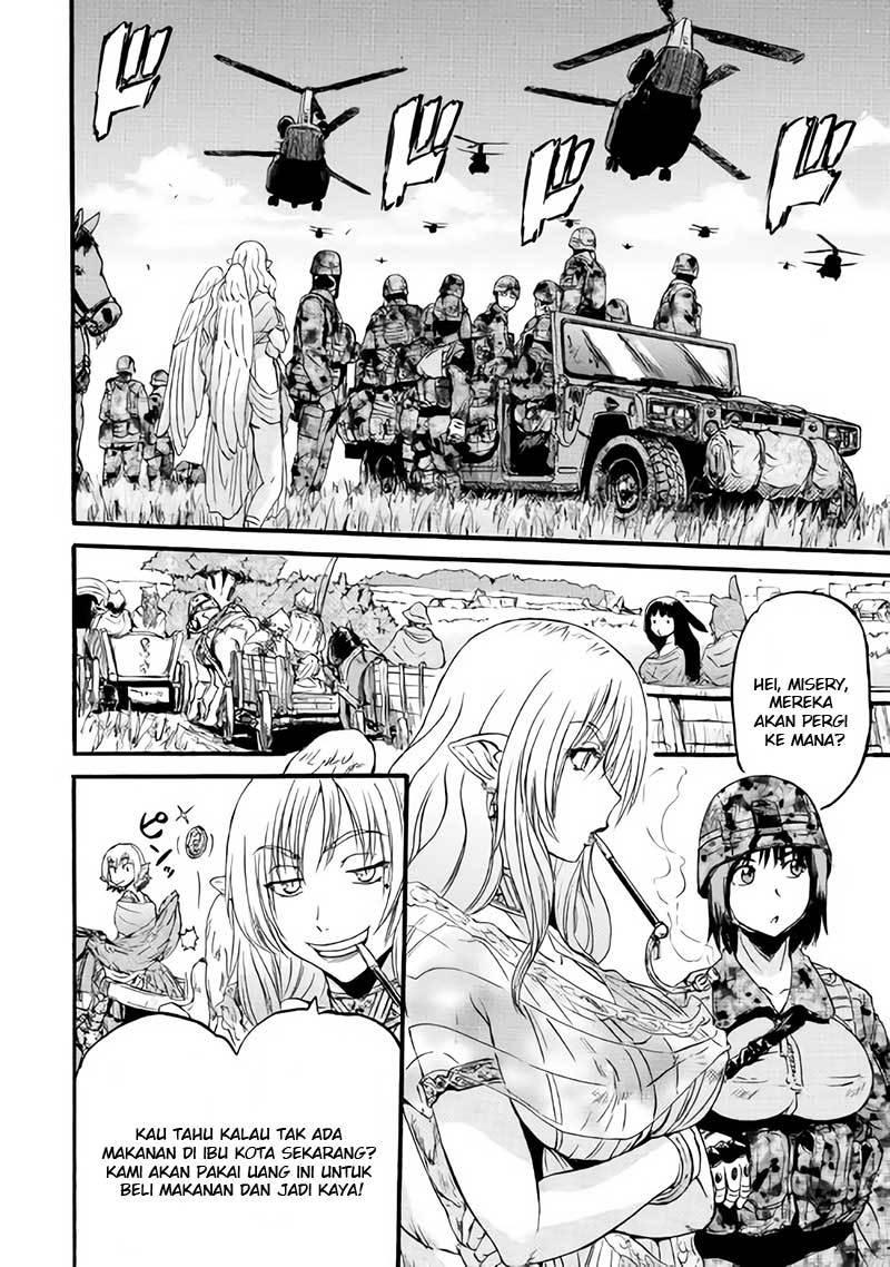 Gate – Jietai Kare no Chi nite Kaku Tatakeri Chapter 79 Gambar 19