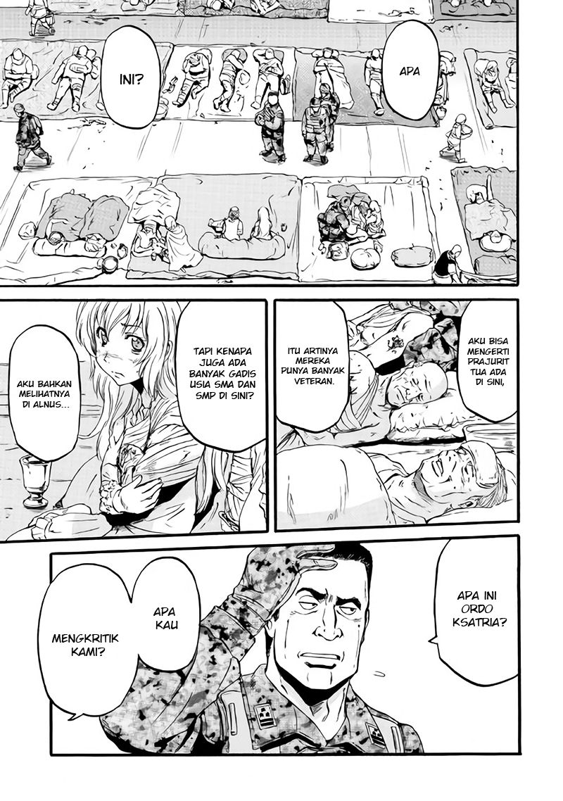 Gate – Jietai Kare no Chi nite Kaku Tatakeri Chapter 78 Gambar 26