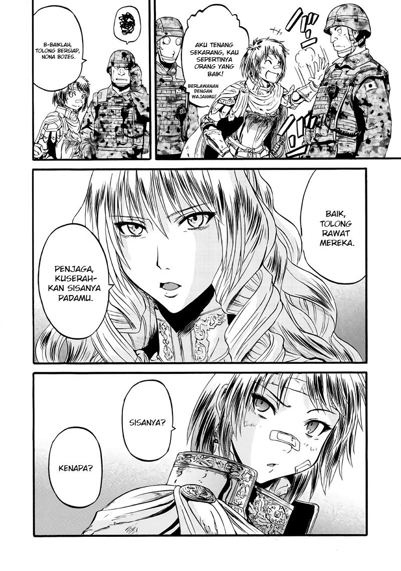 Gate – Jietai Kare no Chi nite Kaku Tatakeri Chapter 78 Gambar 35