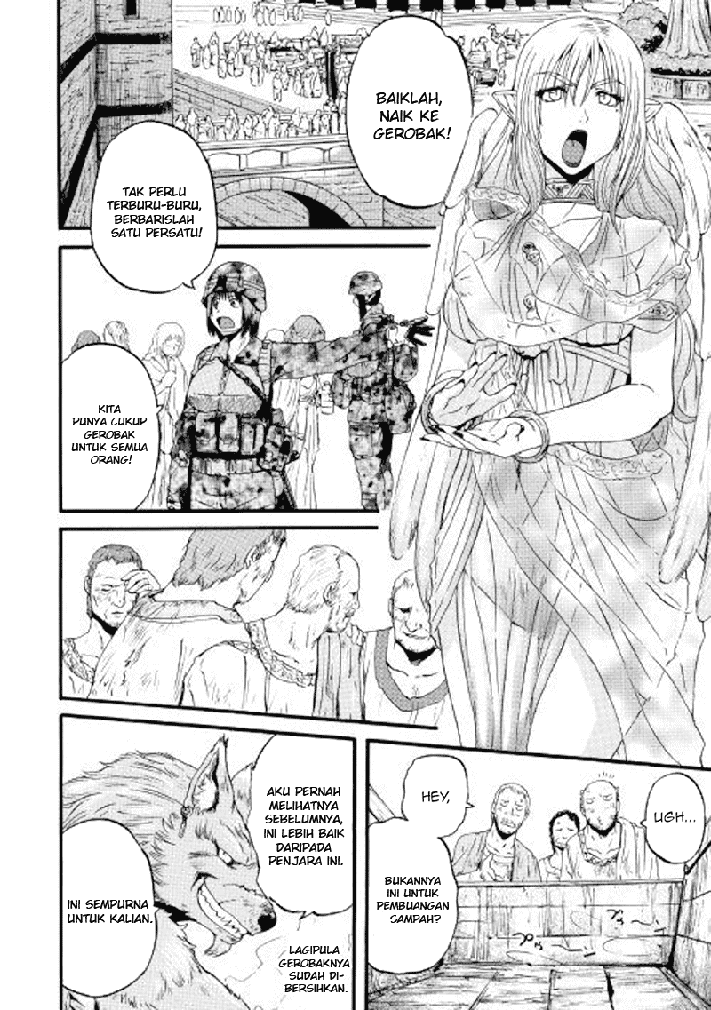 Gate – Jietai Kare no Chi nite Kaku Tatakeri Chapter 77 Gambar 11