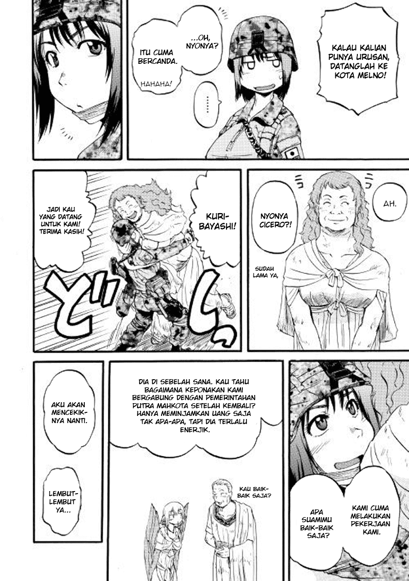 Gate – Jietai Kare no Chi nite Kaku Tatakeri Chapter 77 Gambar 13