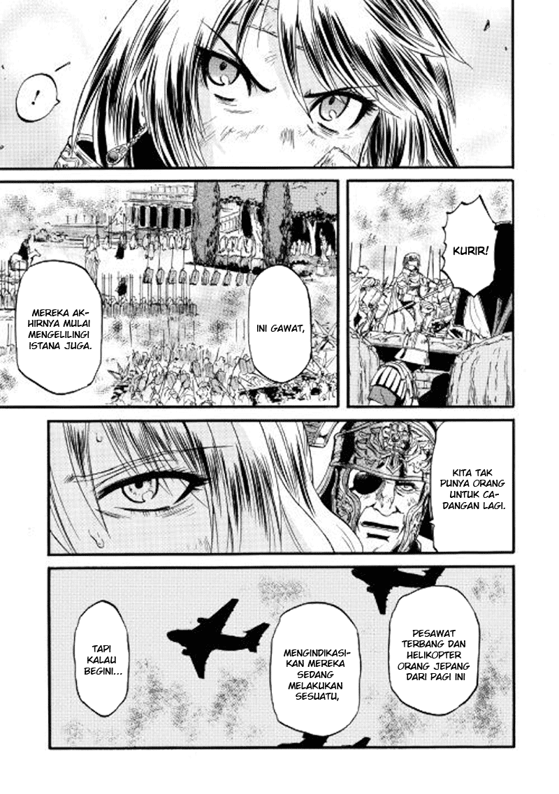 Gate – Jietai Kare no Chi nite Kaku Tatakeri Chapter 77 Gambar 23