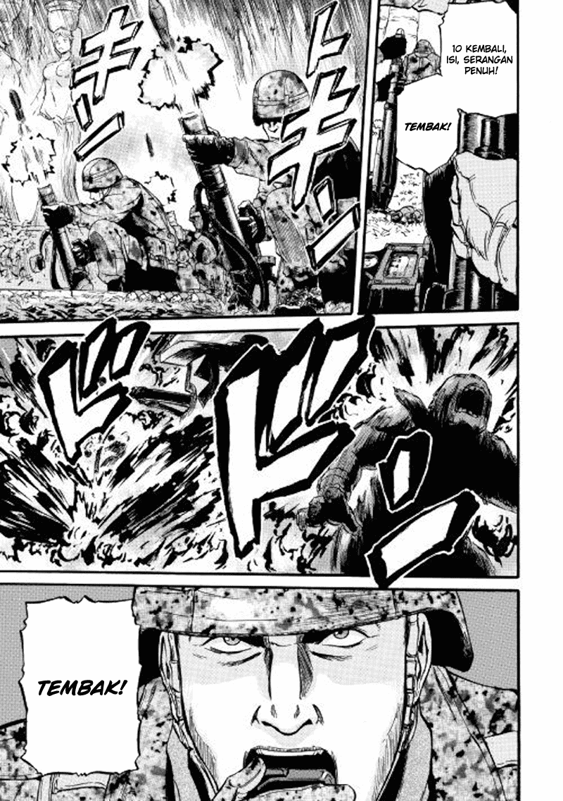 Gate – Jietai Kare no Chi nite Kaku Tatakeri Chapter 77 Gambar 25