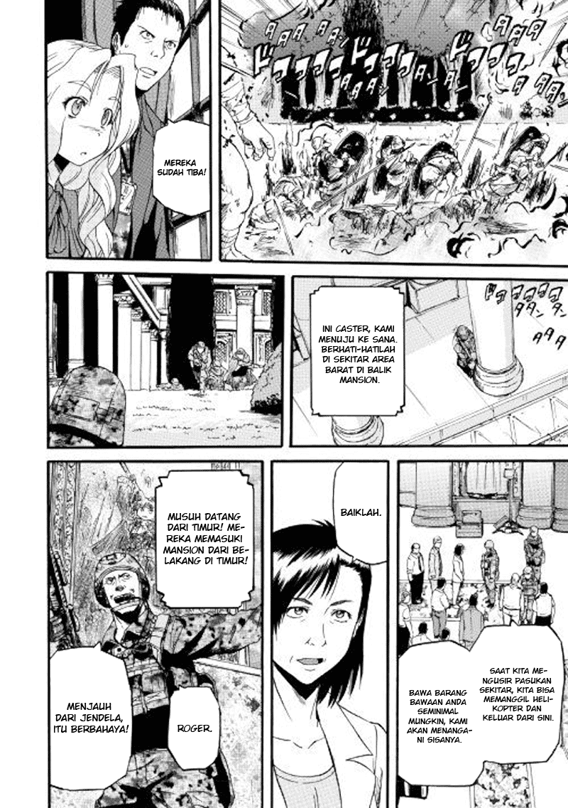 Gate – Jietai Kare no Chi nite Kaku Tatakeri Chapter 77 Gambar 27