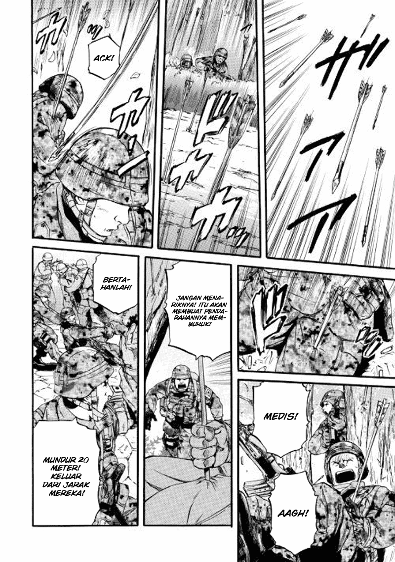 Gate – Jietai Kare no Chi nite Kaku Tatakeri Chapter 77 Gambar 31