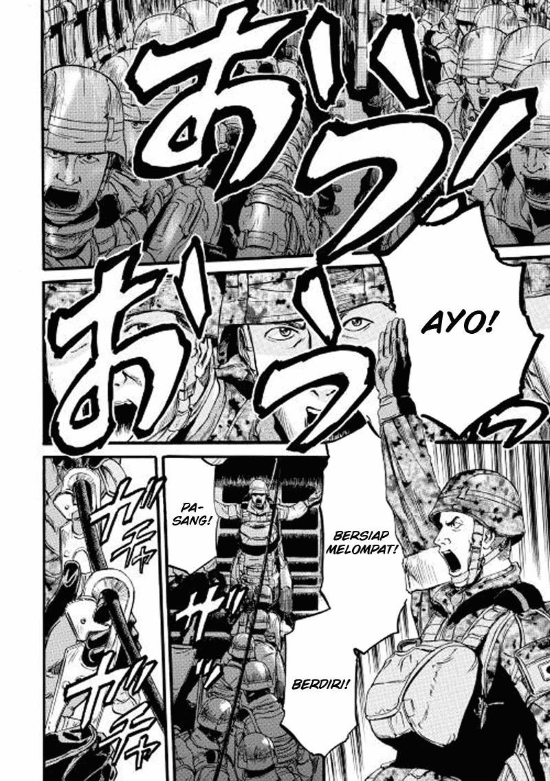 Gate – Jietai Kare no Chi nite Kaku Tatakeri Chapter 76 Gambar 9