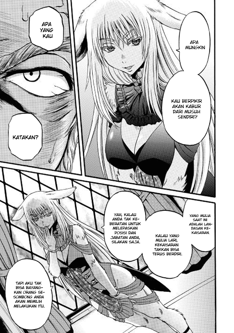 Gate – Jietai Kare no Chi nite Kaku Tatakeri Chapter 76 Gambar 30