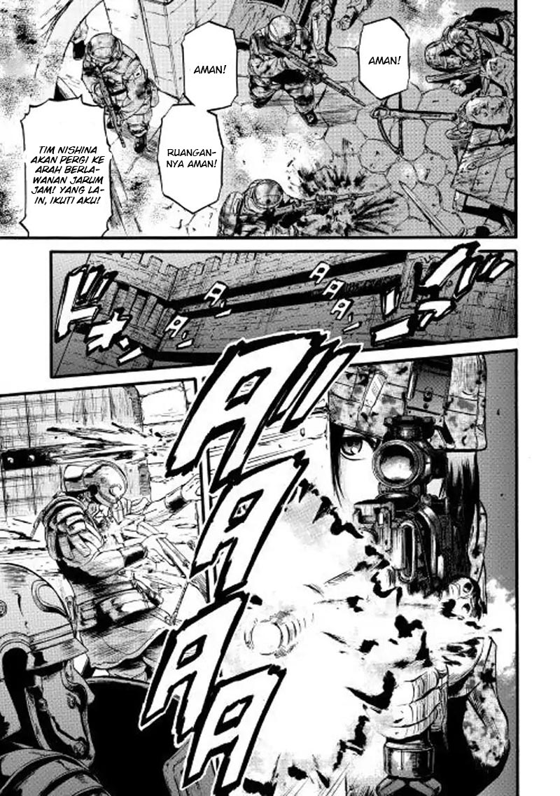 Gate – Jietai Kare no Chi nite Kaku Tatakeri Chapter 75 Gambar 25