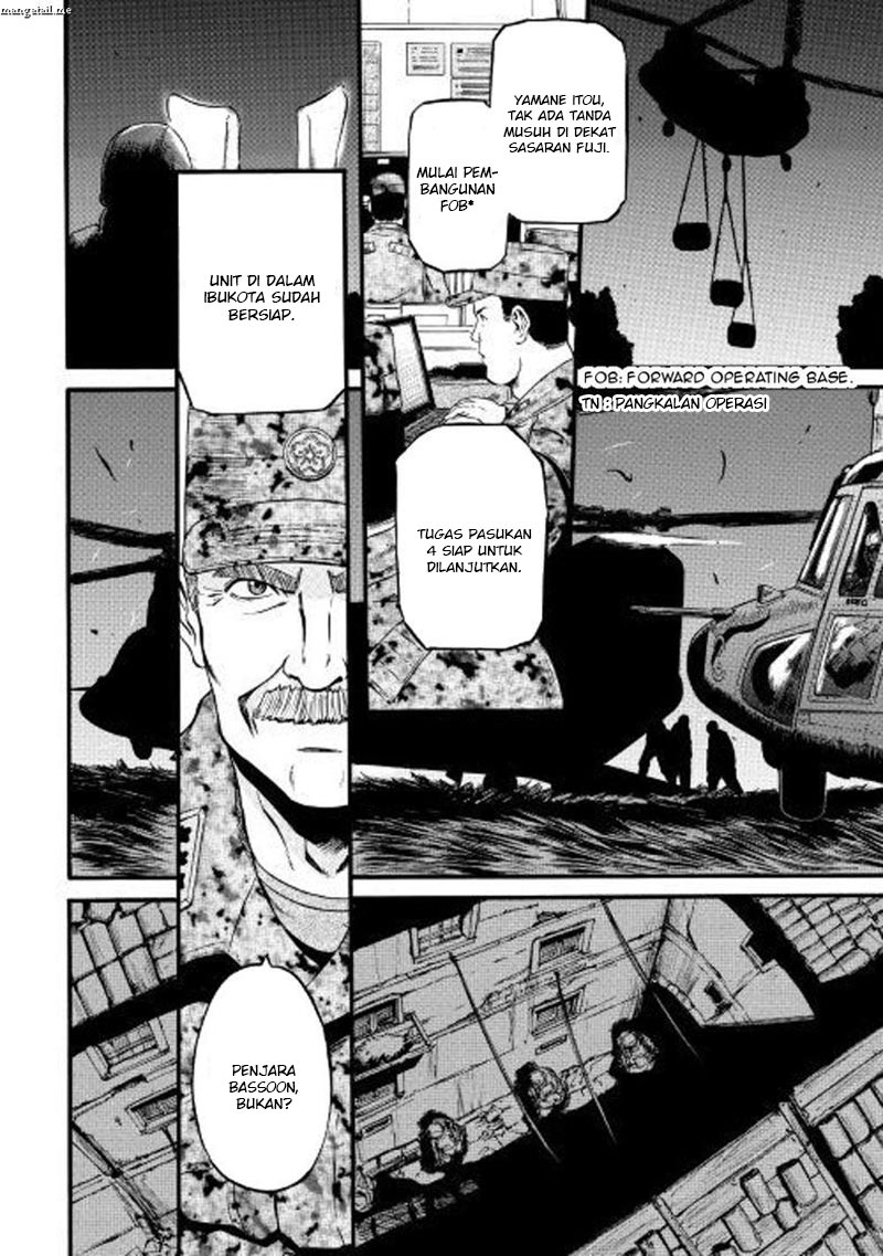 Gate – Jietai Kare no Chi nite Kaku Tatakeri Chapter 74 Gambar 11