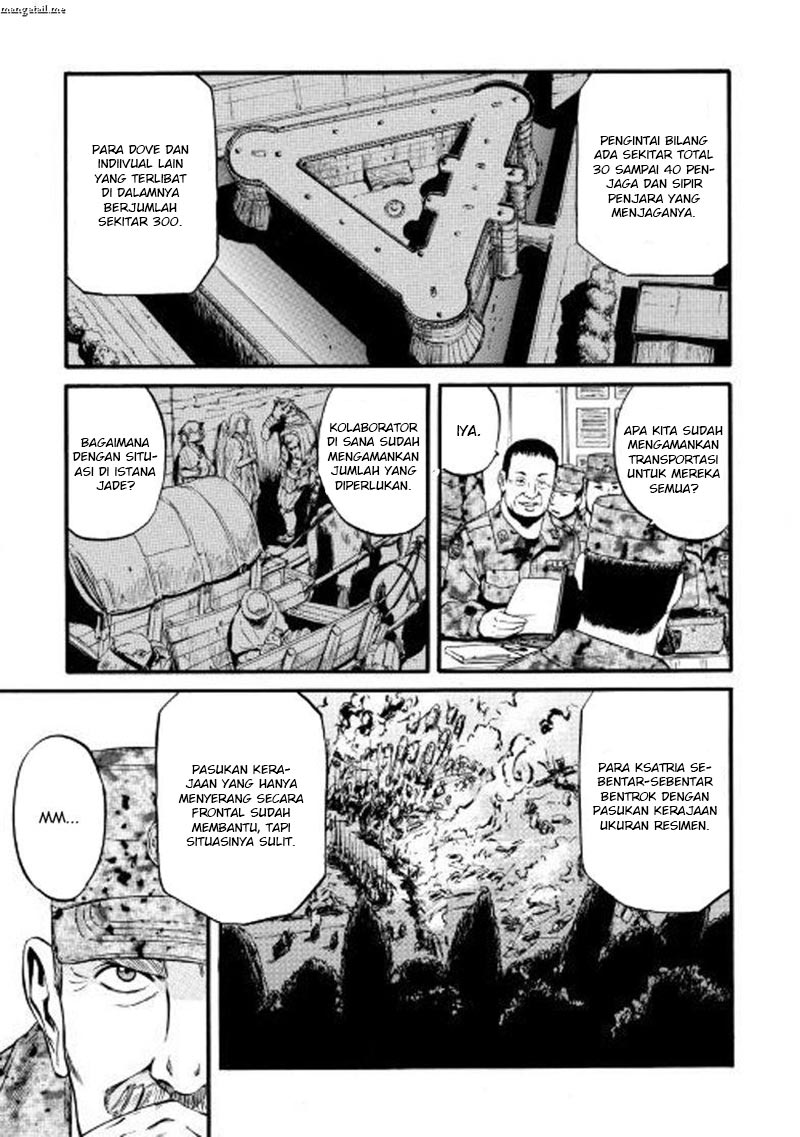 Gate – Jietai Kare no Chi nite Kaku Tatakeri Chapter 74 Gambar 12