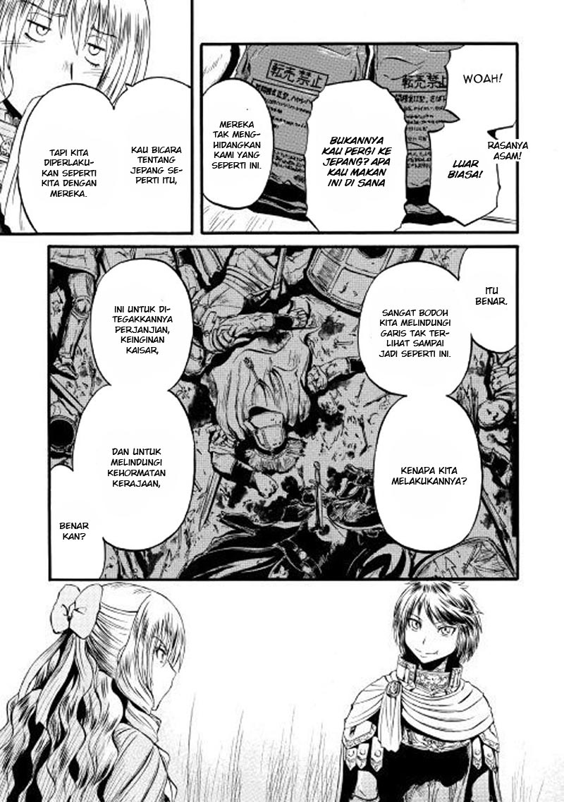 Gate – Jietai Kare no Chi nite Kaku Tatakeri Chapter 73 Gambar 12