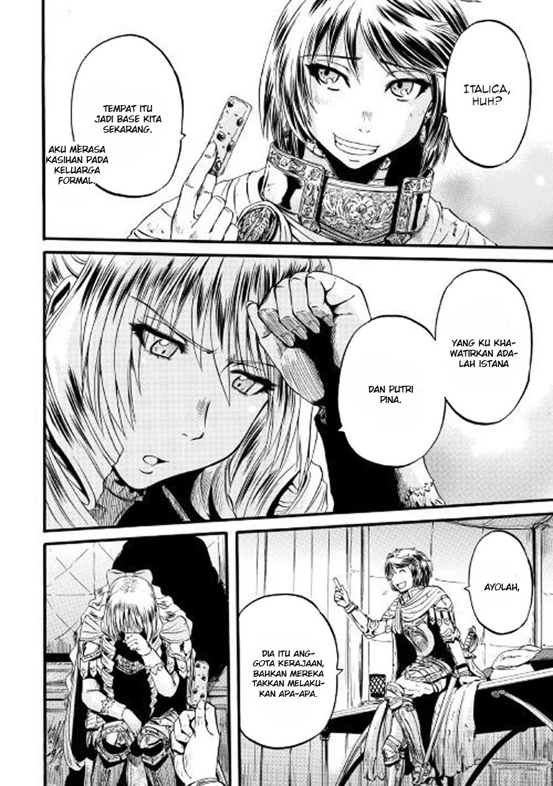 Gate – Jietai Kare no Chi nite Kaku Tatakeri Chapter 73 Gambar 15