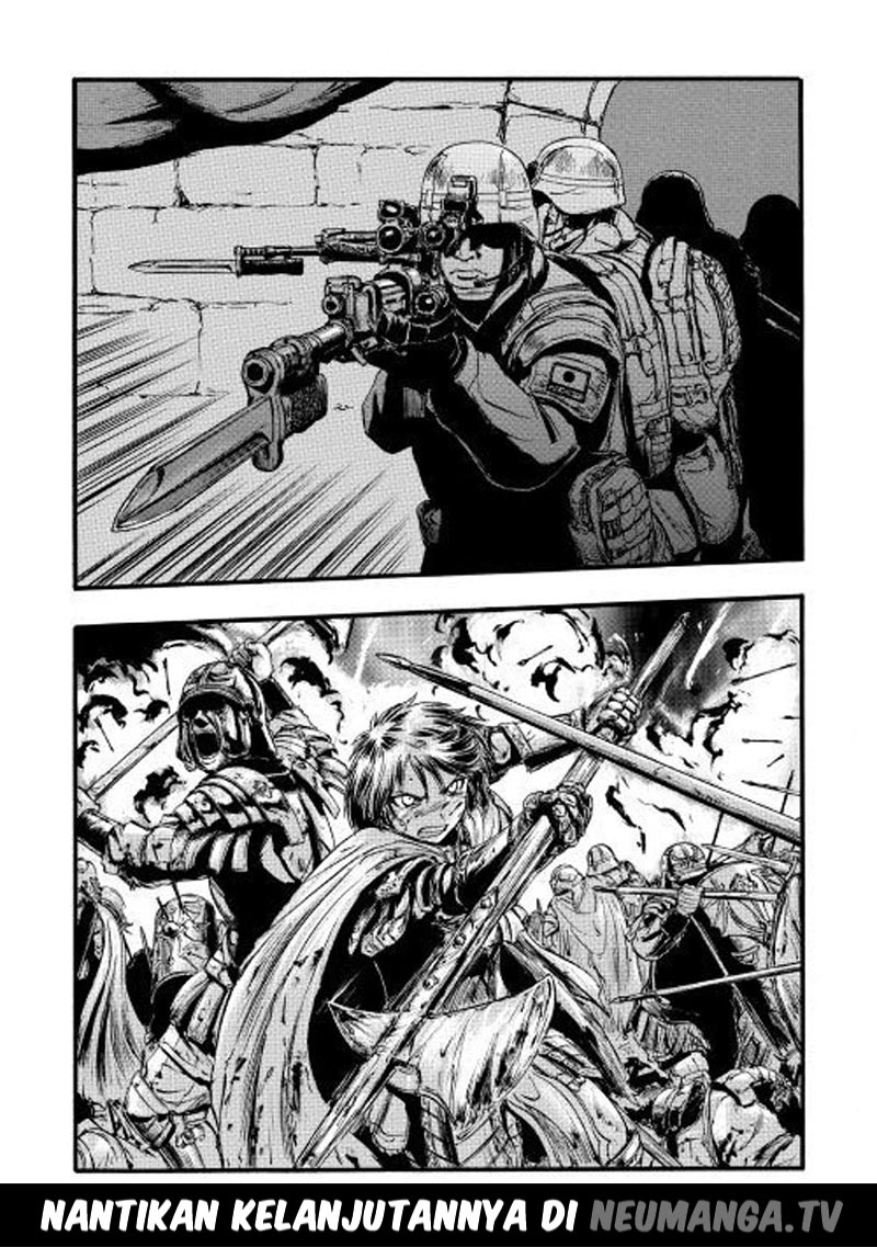 Gate – Jietai Kare no Chi nite Kaku Tatakeri Chapter 73 Gambar 35