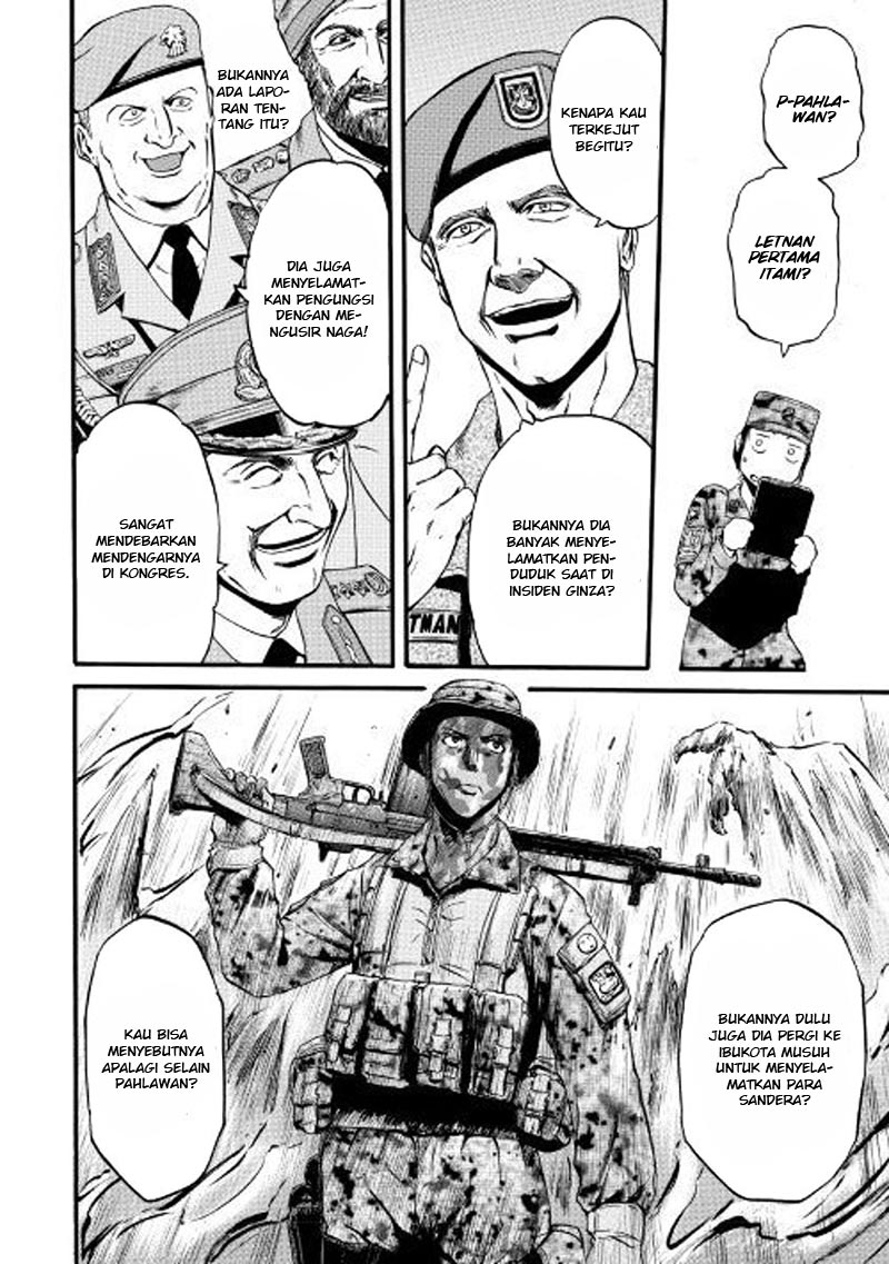 Gate – Jietai Kare no Chi nite Kaku Tatakeri Chapter 72 Gambar 7