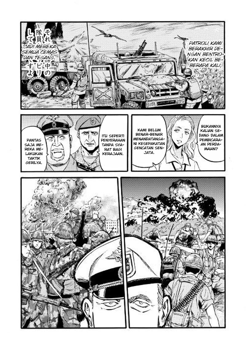 Gate – Jietai Kare no Chi nite Kaku Tatakeri Chapter 72 Gambar 11