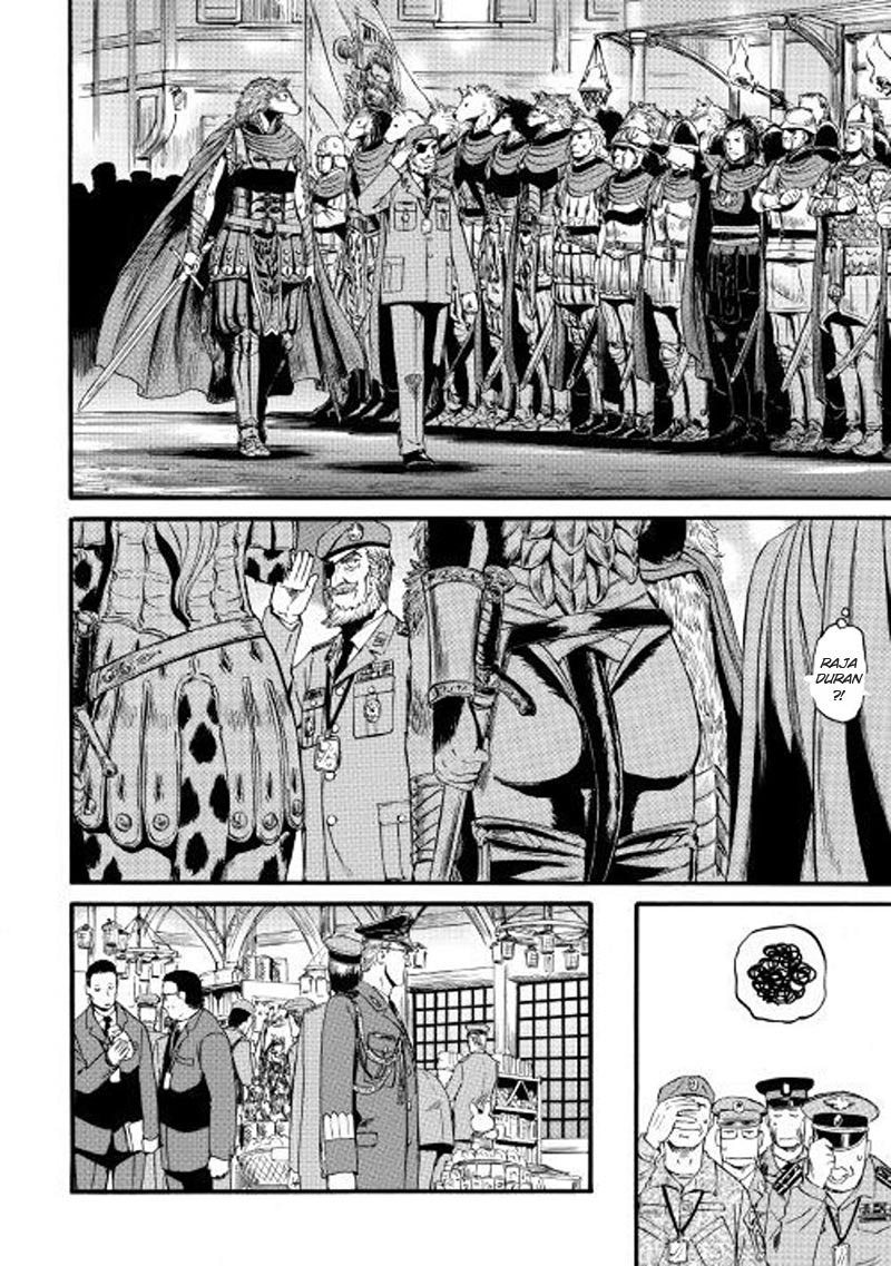 Gate – Jietai Kare no Chi nite Kaku Tatakeri Chapter 72 Gambar 18