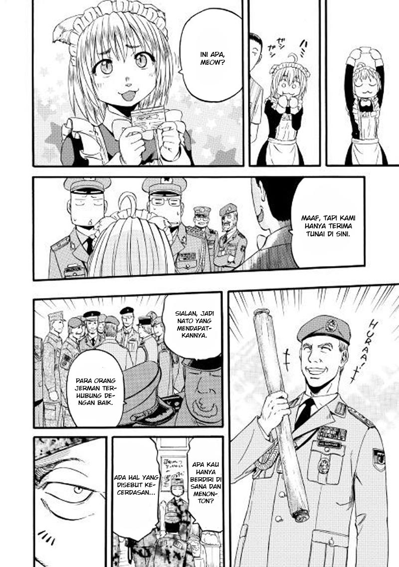 Gate – Jietai Kare no Chi nite Kaku Tatakeri Chapter 72 Gambar 22