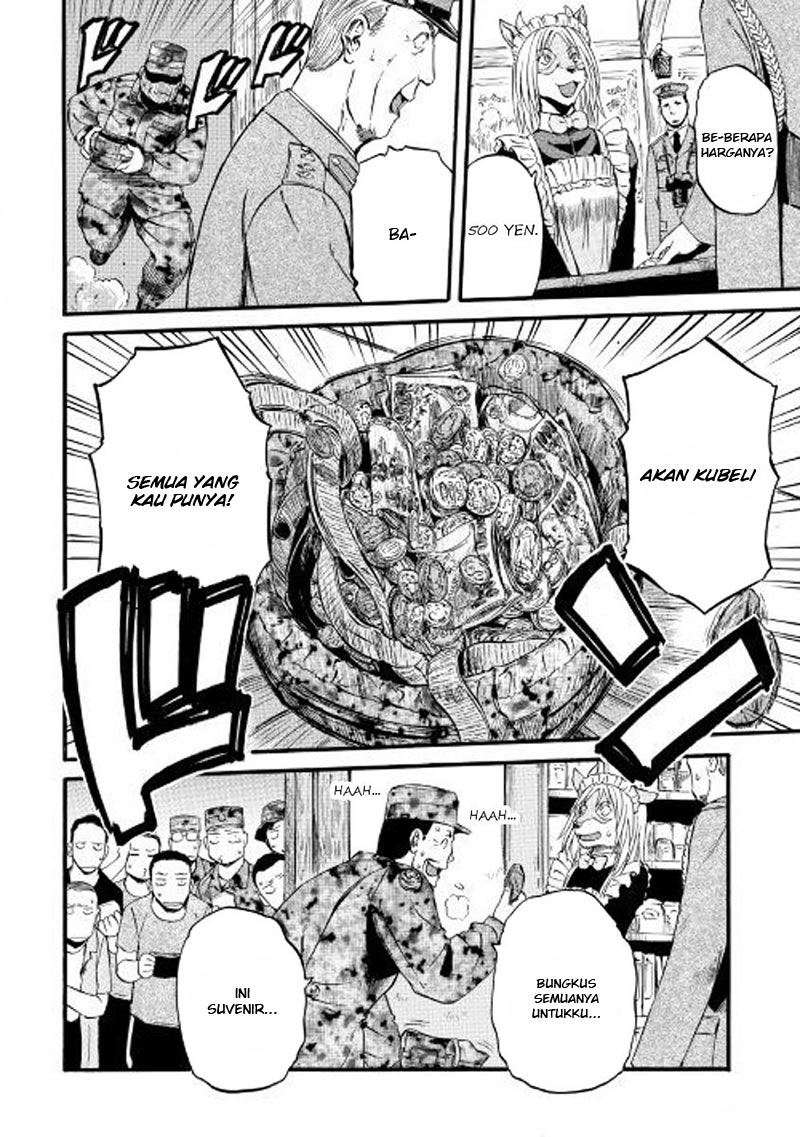 Gate – Jietai Kare no Chi nite Kaku Tatakeri Chapter 72 Gambar 24