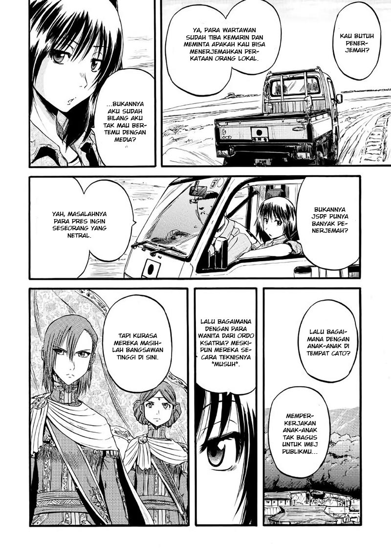 Gate – Jietai Kare no Chi nite Kaku Tatakeri Chapter 70 Gambar 10