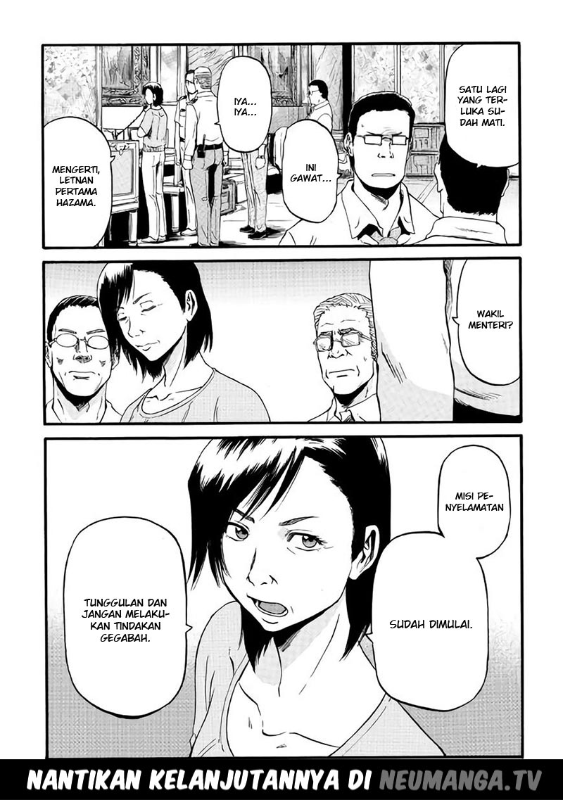 Gate – Jietai Kare no Chi nite Kaku Tatakeri Chapter 70 Gambar 29