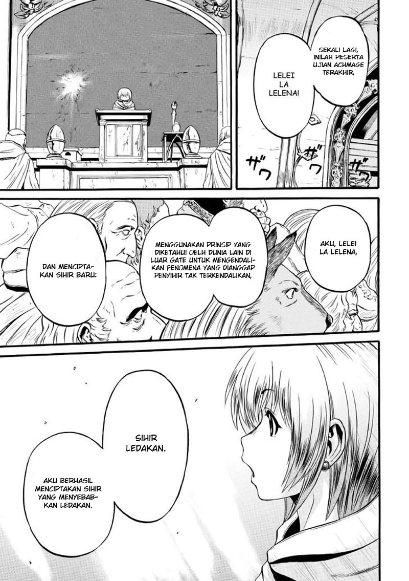 Gate – Jietai Kare no Chi nite Kaku Tatakeri Chapter 69 Gambar 16