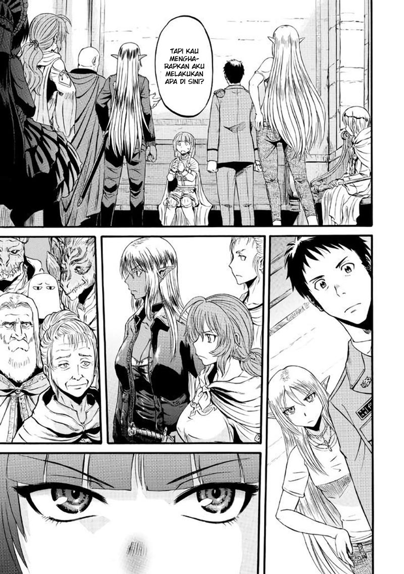 Gate – Jietai Kare no Chi nite Kaku Tatakeri Chapter 69 Gambar 26