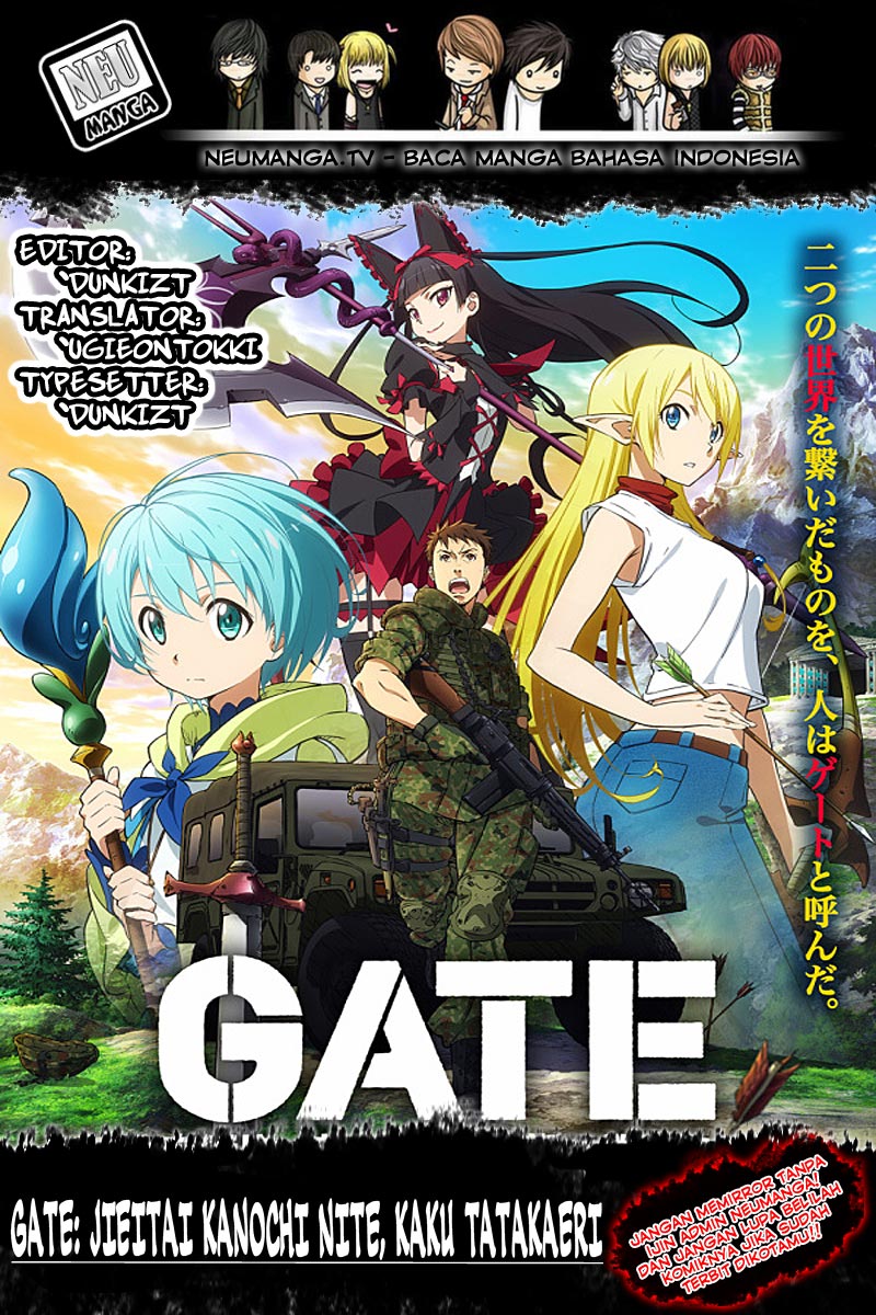 Komik Gate – Jietai Kare no Chi nite Kaku Tatakeri Chapter 68 gambar nomor 1