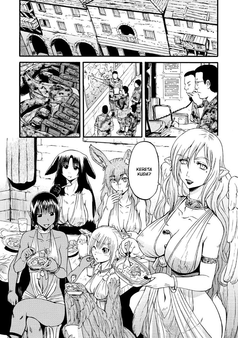 Gate – Jietai Kare no Chi nite Kaku Tatakeri Chapter 66.1 Gambar 20