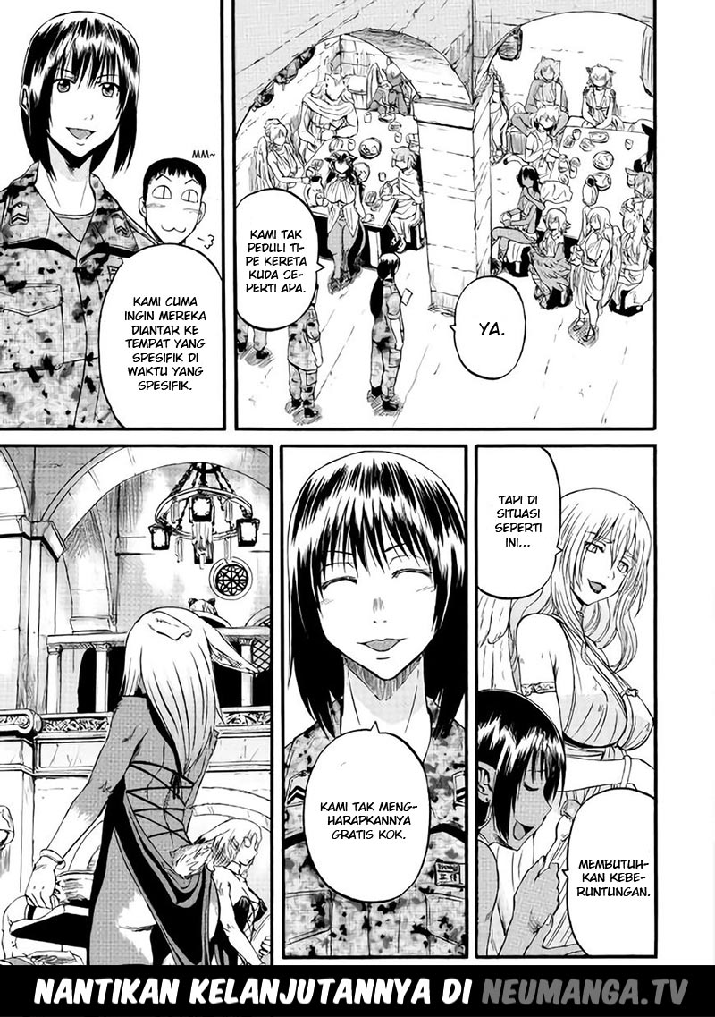 Gate – Jietai Kare no Chi nite Kaku Tatakeri Chapter 66.1 Gambar 21