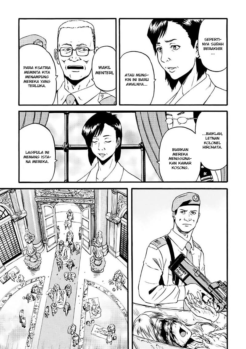 Gate – Jietai Kare no Chi nite Kaku Tatakeri Chapter 65.2 Gambar 8