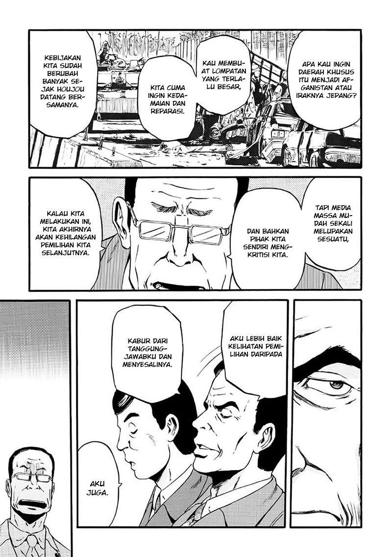 Gate – Jietai Kare no Chi nite Kaku Tatakeri Chapter 65.2 Gambar 14