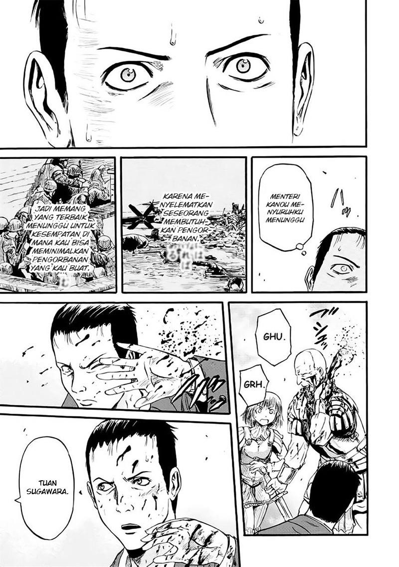 Gate – Jietai Kare no Chi nite Kaku Tatakeri Chapter 65.1 Gambar 17